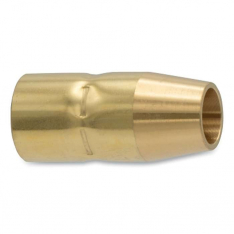 Best Welds 169715, MIG Gun Nozzle, 1/2 in Bore, Miller Style, Flush, Copper, 900-169-715