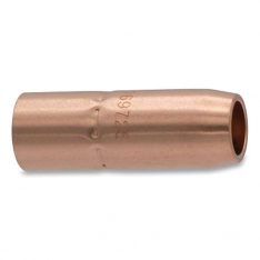 Best Welds 169725, MIG Gun Nozzle, 1/8 in Recess, 5/8 in Bore, For Miller Style, Copper, 900-169-725