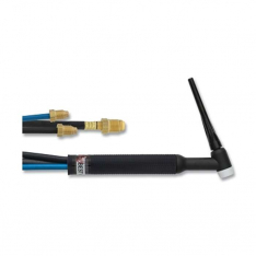 Best Welds 1825R, 18 TIG Torch Package, Water Cooled, 350 A, Rigid Head, 25 ft Cable, Braided Rubber