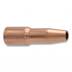 Best Welds 2337, MIG Gun Nozzle, 1/8 in Recess, 3/8 in Bore, Tweco Style 23, Self-Insulated, Copper,