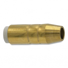 Best Welds 4392, MIG Gun Nozzle, 1/2 in Bore, Brass, Bernard Style, Heavy-Duty, Insulated, Brass, 90