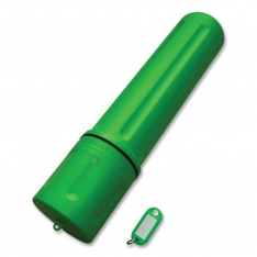Best Welds RST-14-GREEN, Rod Storage Tube, 10 lb Capacity, High Impact Polyethylene, 14 in L, Green,
