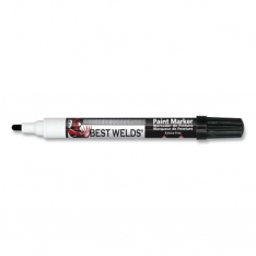 Best Welds PA20606, Paint Marker, Reversible Bullet/Bullet Tip, Black, 900-PAINTMKR-BLK