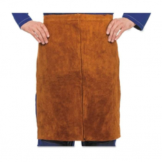 Best Welds 300, Premium Side Split Cowhide Leather Waist Apron, 24 in x 24 in, Lava Brown, 902-300