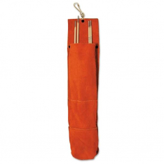 Best Welds 75, 75 Rod Bag, 5 lb Capacity, Side Split Cowhide, Brown, 902-75