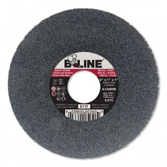 B-Line Abrasives 90929, Straight Resinoid Wheel, 6 in dia, 1 in Thick, 1 in Arbor, Fine Grit, T1, 90