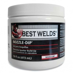 Best Welds 905NOZZLEDIP, Nozzle Dip Gel, 16 oz, Jar, Blue, 905-NOZZLE-DIP