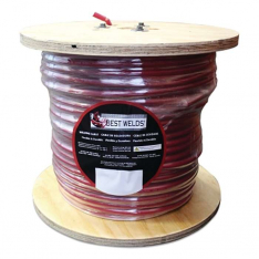 Best Welds 64006802003, Welding Cable, 4 AWG, 500 ft L, Red, 911-4-500-RED