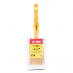 WOOSTER 912-0Q31080020, Soft Tip Paint Brushes, 2 in W, Synthetic blend, plastic handle